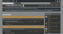 Desktop Screenshot of globalgameport.com